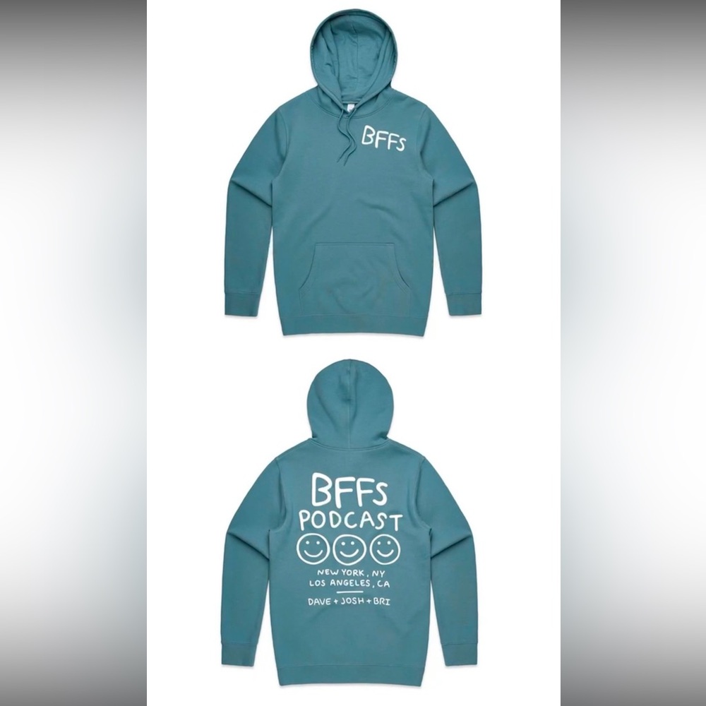 Barstool BFFs Hoodie - Blue XL